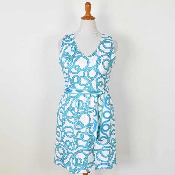 Gretchen Scott Designs Dresses & Skirts - Gretchen Scott Date Night Sleeveless Belted Dress - L